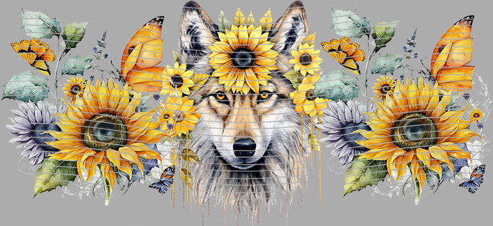 16oz Sunflower Girl-SU-26